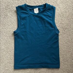 Athleta Sleeveless Blue Top